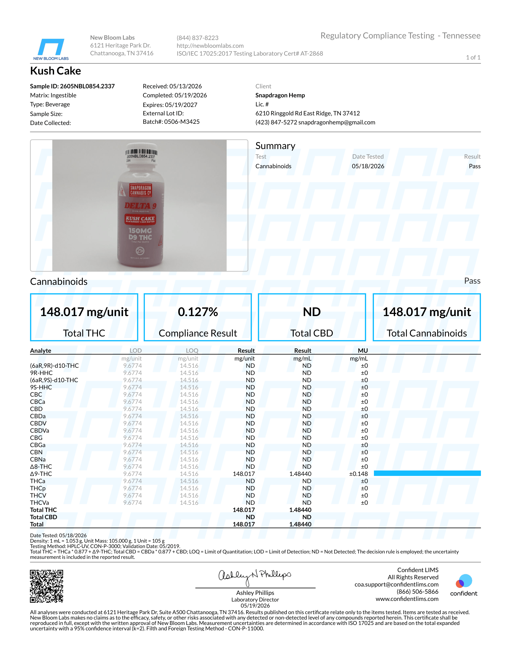 Snapdragon Cannabis Co. Infused Syrups